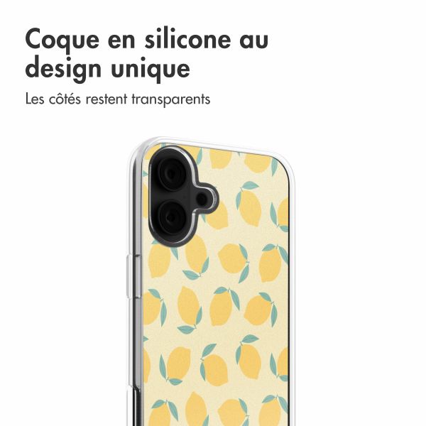 imoshion Coque design pour iPhone 16 - Citrus Dream