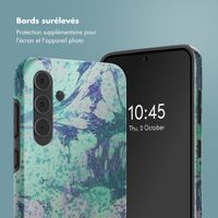 Selencia Coque arrière Vivid Samsung Galaxy A55 - Fresh Paint Green