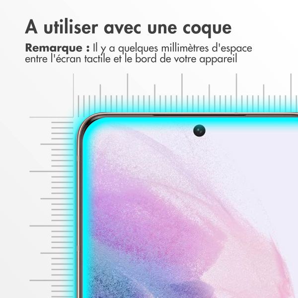 Accezz Protection d'écran en verre trempé 2-pack Samsung Galaxy S22 Plus / S23 Plus