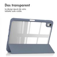 imoshion Coque tablette rigide Trifold Apple iPad 11 (2025) 11 pouces A16 / iPad 10 (2022) 10.9 pouces - Violet