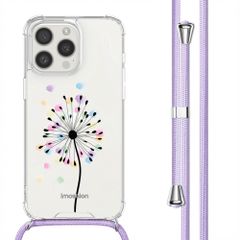 imoshion Coque Design avec cordon Apple iPhone 15 Pro Max - Sandstone Dandelion
