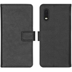 imoshion Étui de télephone portefeuille de luxe Samsung Galaxy Xcover Pro - Noir