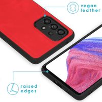 imoshion Etui de téléphone de luxe 2-en-1 amovible Samsung Galaxy A53 - Rouge