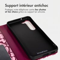 imoshion Étui de télephone portefeuille Design Samsung Galaxy S23 - Hearty Blush