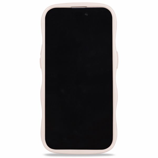 Holdit Coque Wavy Apple iPhone 12 (Pro) - Light Beige