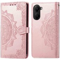 imoshion Etui de télephone Mandala Xiaomi Poco X7 Pro - Rose Doré