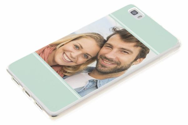 Concevez votre propre coque en gel Huawei P8 Lite - Transparent