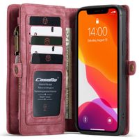 CaseMe Etui de téléphone de luxe en cuir deux en un Apple iPhone 12 (Pro)