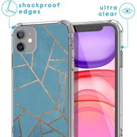 imoshion Coque Design avec cordon iPhone 11 - Blue Graphic