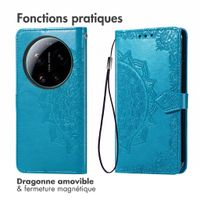 imoshion Etui de télephone Mandala Xiaomi 17 Ultra - Turquoise