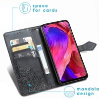 imoshion Etui de téléphone Mandala Oppo A74 (5G) / A54 (5G) - Noir