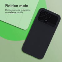 imoshion Coque Couleur Xiaomi Poco F8 Pro - Noir