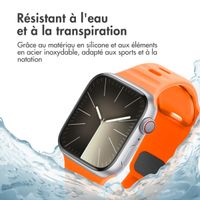 imoshion Bracelet en silicone Active Sport Apple Watch Series 1-10 / SE / Ultra (2) (44/45/46/49 mm) - Orange