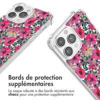 imoshion Coque Design avec cordon iPhone 14 Pro - Flower Water