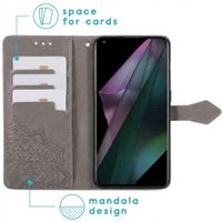 imoshion Etui de télephone Mandala OnePlus 10 Pro - Gris