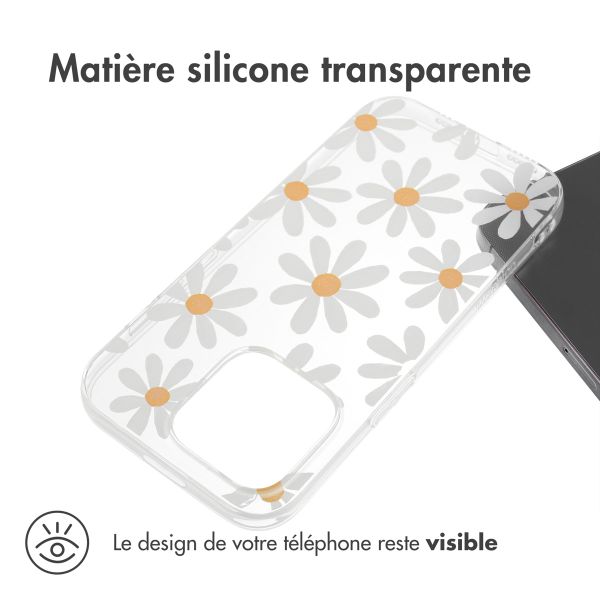 imoshion Coque Design Apple iPhone 14 Pro - Daisy Flower
