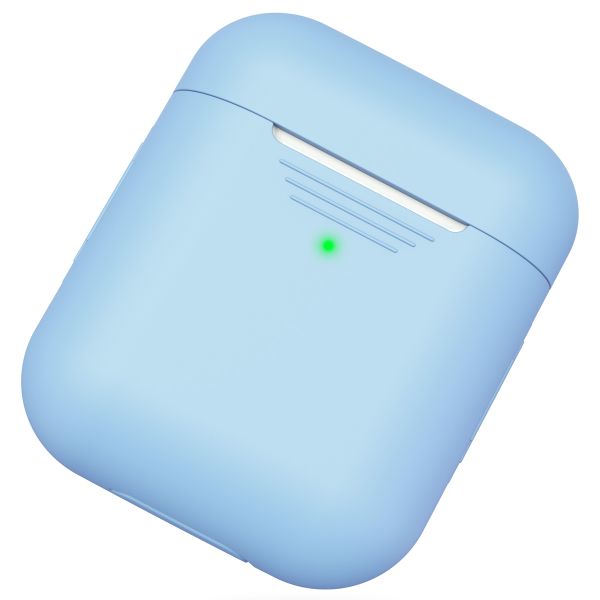 KeyBudz Coque Elevate Protective Silicone Apple AirPods 1 / 2 - Baby Blue