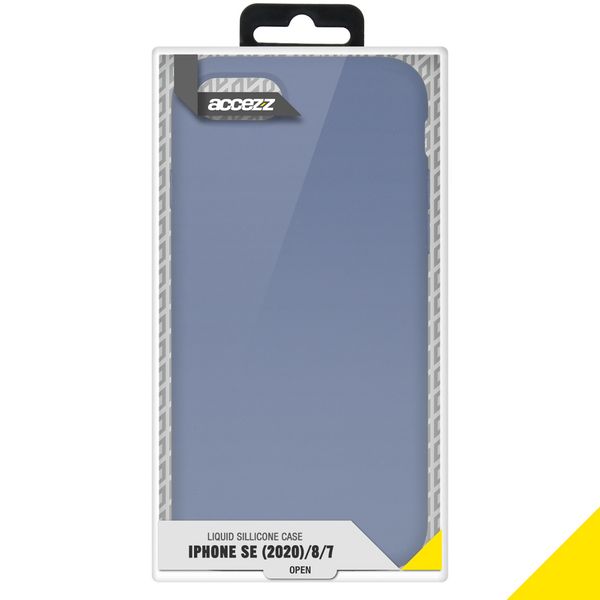 Accezz Coque Liquid Silicone Apple iPhone SE (2022 / 2020) / 8 / 7