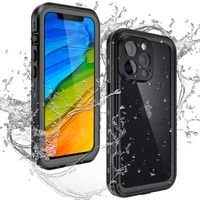 Redpepper Coque imperméable Dot Plus Apple iPhone 13 Pro - Noir