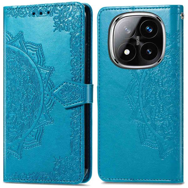 imoshion Etui de téléphone portefeuille Xiaomi Redmi Note 14 Pro 5G - Turquoise