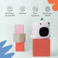 imoshion Kids Coach de sommeil - Veilleuse avec haut-parleur - Réveil enfant - Dino
