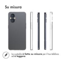 Accezz Coque Clear Oppo Reno8 Lite - Transparent