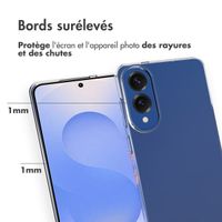 Accezz Coque Clear Samsung Galaxy S25 Edge - Transparent