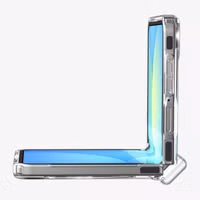 Spigen Coque Ultra Hybrid Pro MagFit Samsung Galaxy Z Flip 7 - Clear / White