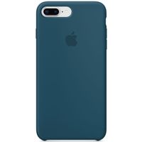 Apple Coque en silicone Apple iPhone 8 Plus / 7 Plus - Cosmos Blue