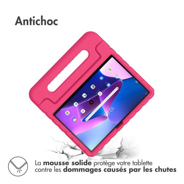 imoshion Coque kidsproof avec poignée Lenovo Tab M10 (3rd gen) - Rose