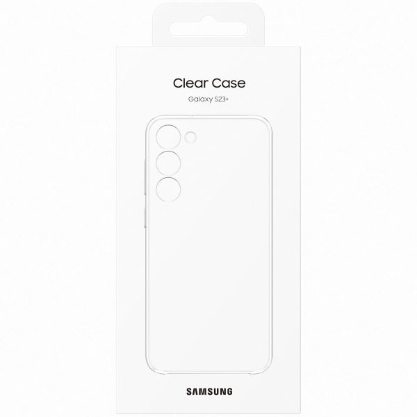 Samsung Original Coque Clear Samsung Galaxy S23 Plus - Transparent