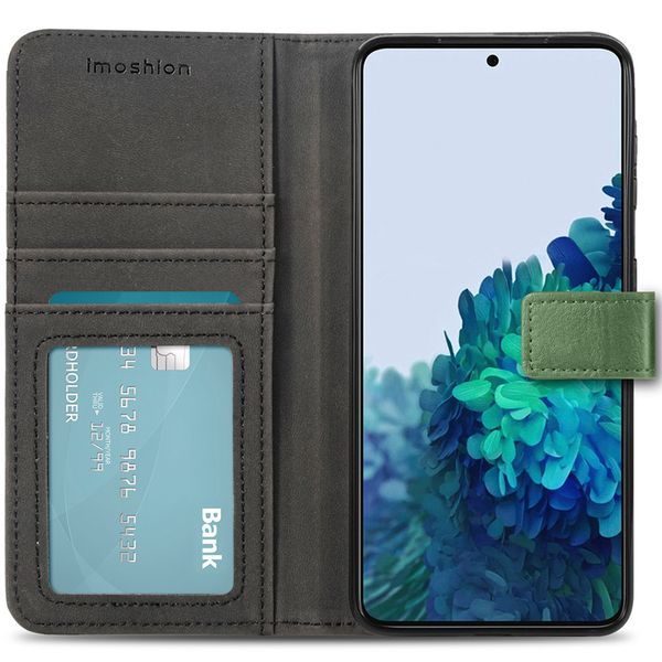 imoshion Étui de télephone portefeuille de luxe Samsung Galaxy S21 - Vert