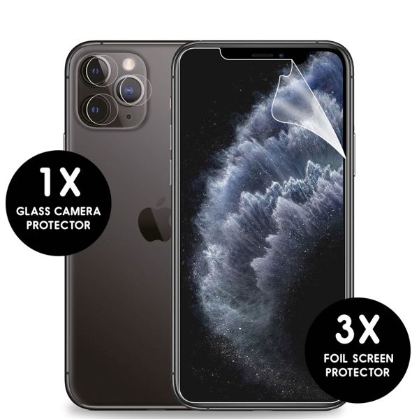 imoshion Protection d'écran + en verre Appareil photo iPhone 11 Pro