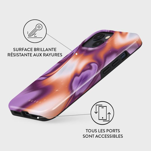 Burga Coque arrière Tough iPhone 15 - Nebula