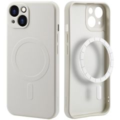 imoshion Coque Couleur avec MagSafe Apple iPhone 13 - Beige
