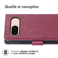 imoshion Étui de télephone portefeuille Google Pixel 8a - Bordeaux