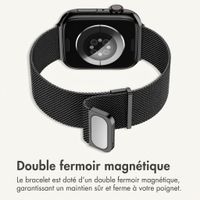imoshion Bracelet magnétique milanais Apple Watch | 38/40/41/42 mm - Noir
