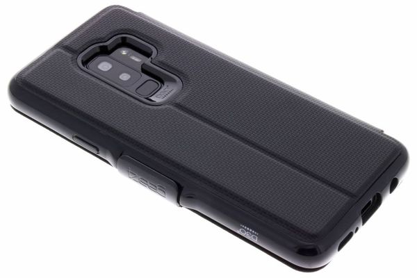 ZAGG Étui de téléphone portefeuille Oxford Galaxy S9 Plus - Noir