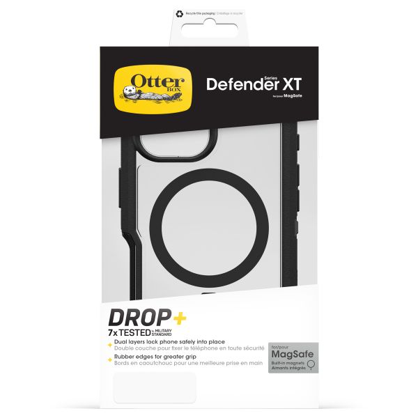 OtterBox Coque arrière Defender XT avec MagSafe iPhone 16 - Dark Side