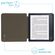 imoshion ﻿Design Slim Hard Sleepcover avec support Kobo Libra 2 / Tolino Vision 6 - Green Panther