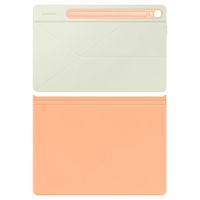 Samsung Coque tablette originale Smart Samsung Galaxy Tab S10 Lite / S9 11 pouces / S10 FE / S9 FE 10.9 pouces - Orange