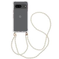 imoshion Coque avec dragonne + ﻿bracelet - Perles Google Pixel 7 - Transparent