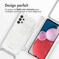 imoshion Coque Design avec cordon Samsung Galaxy A13 (4G) - Butterfly