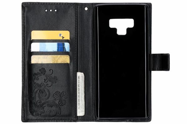 Etui de téléphone Fleurs de Trèfle Samsung Galaxy Note 9