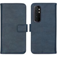 imoshion Étui de téléphone portefeuille Luxe Xiaomi Mi Note 10 Lite - Bleu foncé