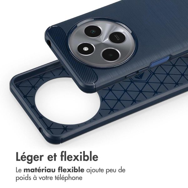 imoshion Coque Brushed Xiaomi Redmi 14C - Bleu foncé