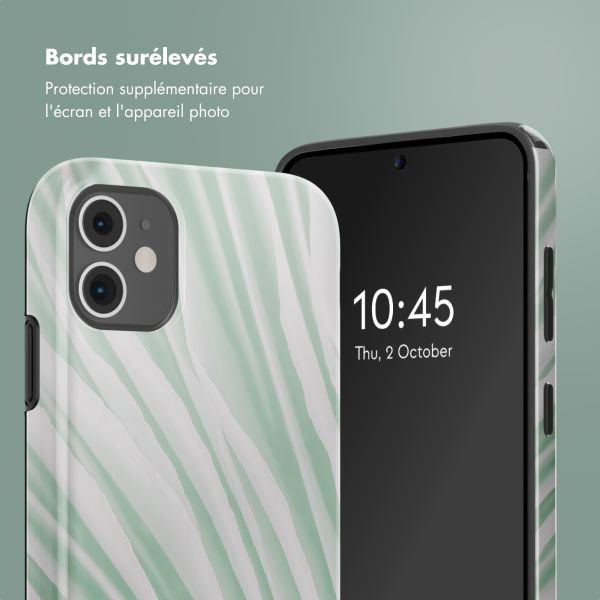 Selencia Coque arrière Vivid Tough iPhone 11 - Nature Grayed Jade