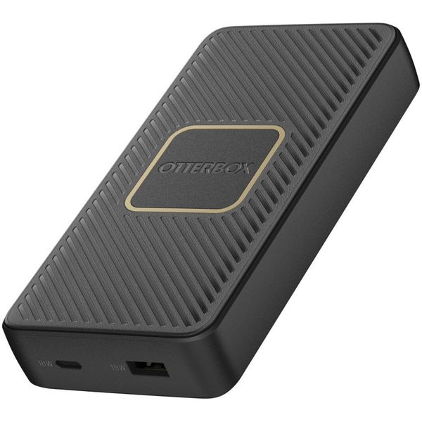 OtterBox ﻿Batterie externe USB-C - 15.000 mAh - Chargeur sans fil - Power Delivery - Noir