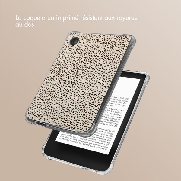 imoshion Coque Design Clear Kobo Clara Colour / Clara BW - Desert Dots