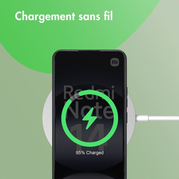 imoshion Coque Couleur Xiaomi Redmi Note 14 (5G) - Noir